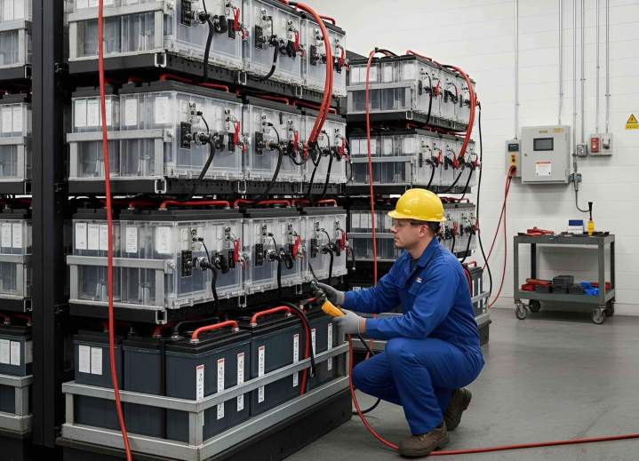 Réparation et entretien de vos batteries stationnaires