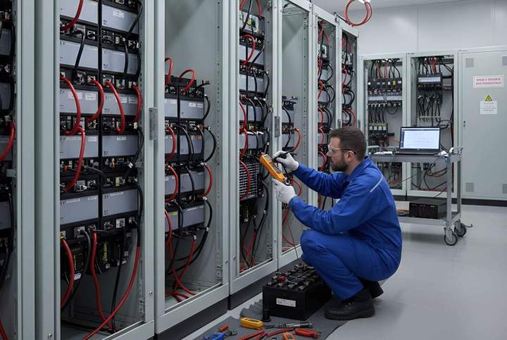 Dépannage et réparation sur site batterie stationnaire Eure-et-Loir 